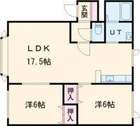 Kヴィレッジ1．STの間取り画像