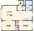 Kヴィレッジ1．STの間取り画像