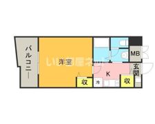 メゾン・ド・ヴィレ 大濠の間取り画像