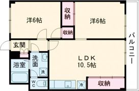 サンハイツ歴木の間取り画像