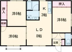 山下マンションの間取り画像