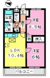 シャルマン那珂川の間取り画像