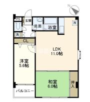 エスタ泉の間取り画像