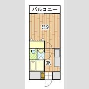 エリーな横川の間取り画像
