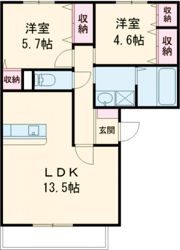 ベルナンジュの間取り画像