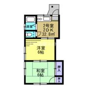 平野ハイムⅠの間取り画像