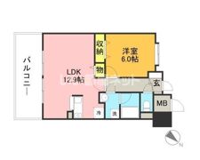 キルンズ博多駅南の間取り画像