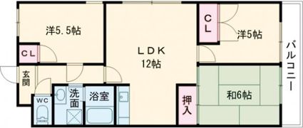ヴィラ・プリマベーラの間取り画像