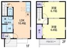 PORTE BONHEUR(ポルト ボヌール)Bの間取り画像