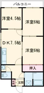 フォーレⅠの間取り画像