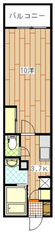 ベルパッソ横川の間取り画像