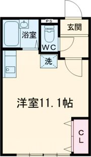 コーポイーストKの間取り画像