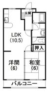 トップメゾンれいの間取り画像