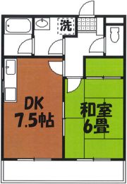 パルハイム牛浜の間取り画像