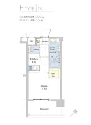 エンクレスト博多駅東Ⅱの間取り画像