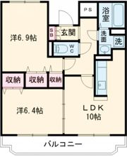 クレストの間取り画像