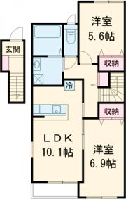 グランディールの間取り画像
