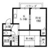 カーサHANBEIの間取り画像