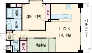 REBORN NAITOUの間取り画像