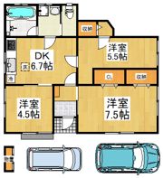 東所沢2丁目戸建の間取り画像