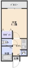 サウスハイツの間取り画像