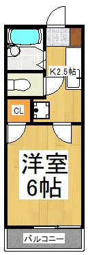 サンモールパル秋津の間取り画像
