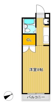 OKマンションの間取り画像