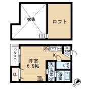 プレシャス ソルーナ 博多駅南の間取り画像