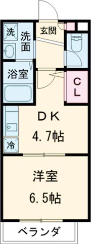 サニーコートの間取り画像