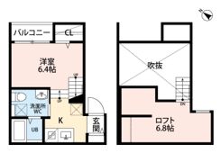 プランドール博多駅東の間取り画像