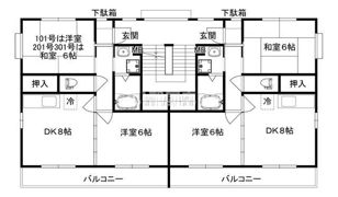 カワツルセブンの間取り画像