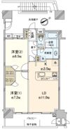 ルネサンスシティ池袋の間取り画像