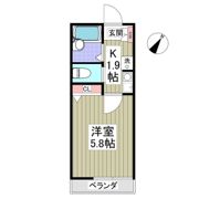 バーデンハイム秋津の間取り画像