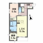 リラ中通の間取り画像