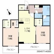 シャーメゾン ピースベルの間取り画像