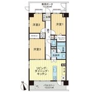 ライオンズガーデンシティ船橋の間取り画像