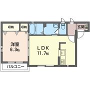 サンライズハイム Cの間取り画像
