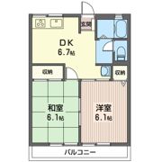 シティーハイムテクノの間取り画像