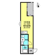 アクシスコート川崎の間取り画像