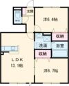 グランリーベの間取り画像