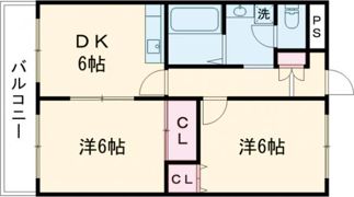 シティクレスト花かいどうの間取り画像