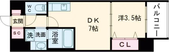 MAXIV上名古屋の間取り画像