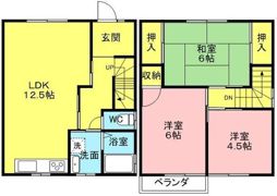 小野田様貸一戸建（宇治薮下） A号の間取り画像