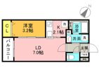月光矢野西の間取り画像