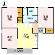 ミロワール Aの間取り画像