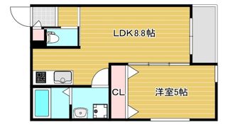 セレニティ豊川Ⅲの間取り画像