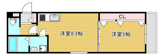 セレニティ豊川Ⅲの間取り画像
