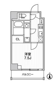 ･ﾌﾞﾗｳ本所春日通りの間取り画像