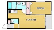 セレニティ豊川Ⅲの間取り画像