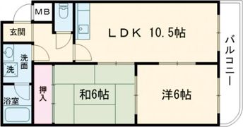 ファミーユ2の間取り画像
